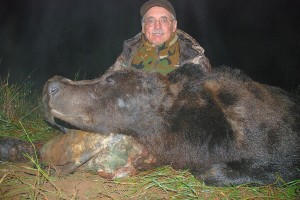 brown bear hunt in Vologda with Sergei Shushunov